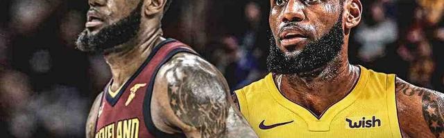  詹姆斯再创纪录，生涯总分破四万  