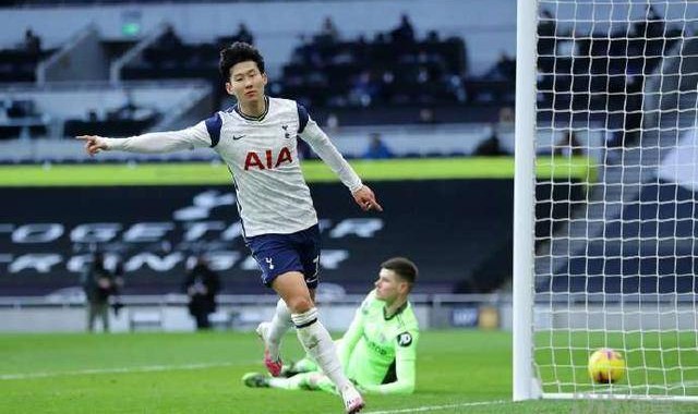  热刺孙兴慜传射建功率队轻取沃特福德